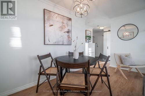 1208 - 75 King Street E, Mississauga, ON - Indoor Photo Showing Dining Room