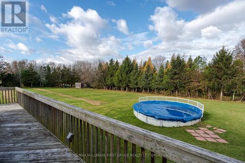 819 County Rd 9 Road, Greater Napanee, ON - Outdoor With Above Ground Pool With Backyard