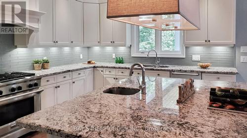 208 John Frederick Drive, Hamilton, ON - Indoor Photo Showing Kitchen With Upgraded Kitchen