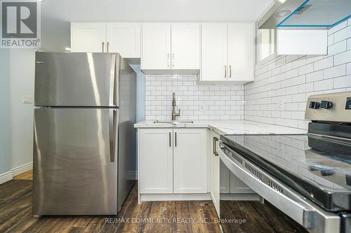 36 Jones Avenue, Oshawa, ON - Indoor Photo Showing Kitchen With Stainless Steel Kitchen With Upgraded Kitchen