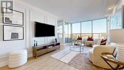 1203 - 11 Townsgate Drive, Vaughan, ON - Indoor Photo Showing Living Room