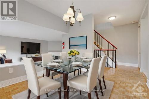 12F Larkshire Lane, Ottawa, ON - Indoor Photo Showing Dining Room