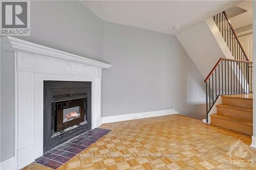 12F Larkshire Lane, Ottawa, ON - Indoor With Fireplace