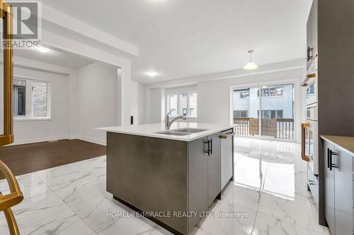 13 James Walker Avenue, Caledon, ON - Indoor Photo Showing Kitchen With Double Sink