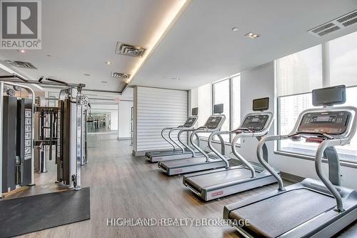 3109 - 4011 Brickstone Mews, Mississauga, ON - Indoor Photo Showing Gym Room