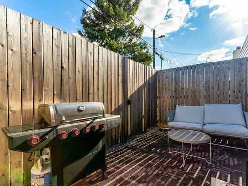 Backyard - 6880 Rue Jogues, Montréal (Le Sud-Ouest), QC - Outdoor With Exterior