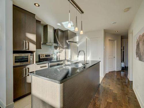 Cuisine - 303-195 Rue De Bagot, Bromont, QC - Indoor Photo Showing Kitchen With Upgraded Kitchen