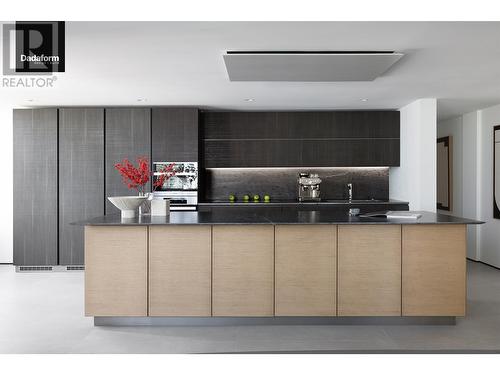 1202 738 Broughton Street, Vancouver, BC - Indoor Photo Showing Kitchen With Double Sink