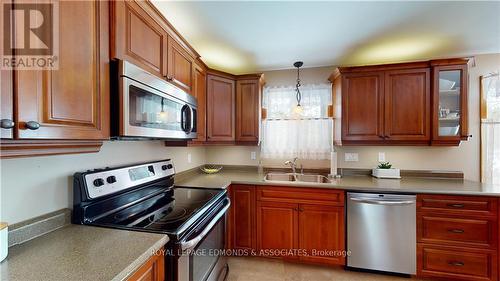 125 Griffith Wagner Road, North Algona Wilberforce, ON - Indoor Photo Showing Kitchen With Double Sink