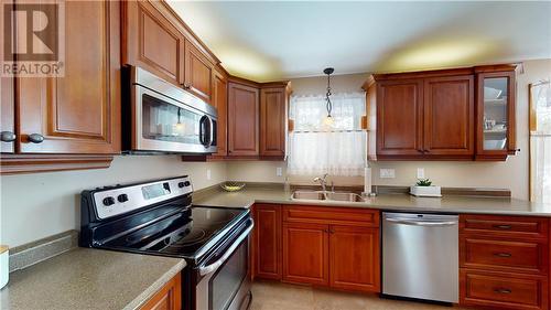 125 Griffith Wagner Road, Golden Lake, ON - Indoor Photo Showing Kitchen With Double Sink