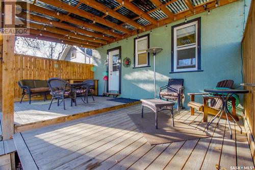 620 5Th Avenue N, Saskatoon, SK - Outdoor With Deck Patio Veranda With Exterior