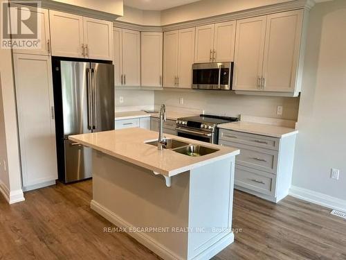 8 Bayberry Lane, Hamilton, ON - Indoor Photo Showing Kitchen With Double Sink