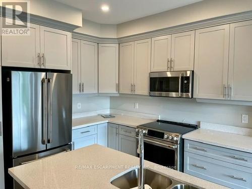 8 Bayberry Lane, Hamilton, ON - Indoor Photo Showing Kitchen With Double Sink