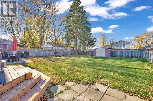 2641 Rivard, Windsor, ON - Outdoor With Backyard