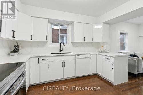 17 Wendover Road, Toronto, ON - Indoor Photo Showing Kitchen With Double Sink