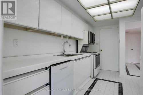 1612 - 2045 Lake Shore Boulevard W, Toronto, ON - Indoor Photo Showing Kitchen With Double Sink