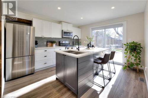 82 Park Street, St. Marys, ON - Indoor Photo Showing Kitchen With Double Sink