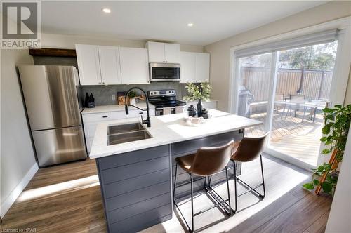 82 Park Street, St. Marys, ON - Indoor Photo Showing Kitchen With Double Sink