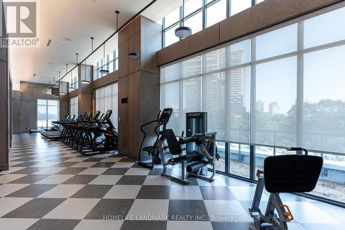 512 - 30 Inn On The Park Drive, Toronto, ON - Indoor Photo Showing Gym Room