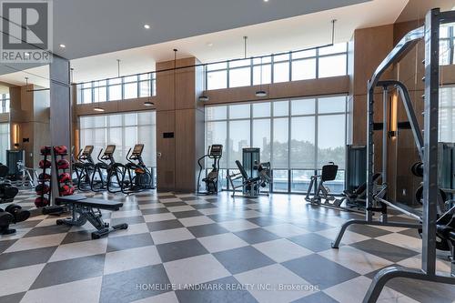 512 - 30 Inn On The Park Drive, Toronto, ON - Indoor Photo Showing Gym Room