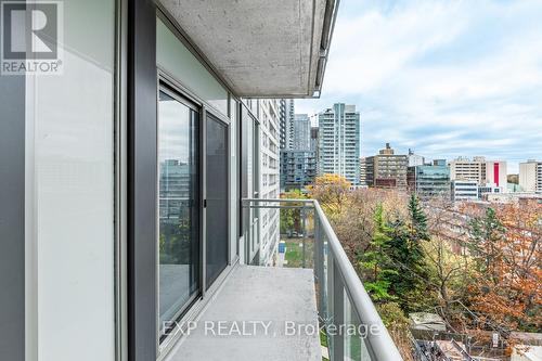 502 - 83 Redpath Avenue, Toronto, ON - Outdoor With Balcony