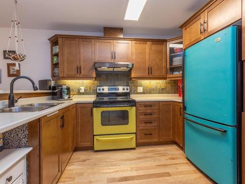 Cuisine - 1-7039 Rue Clark, Montréal (Rosemont/La Petite-Patrie), QC - Indoor Photo Showing Kitchen With Double Sink