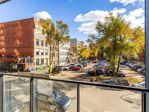 Vue - 208-635 Rue St-Maurice, Montréal (Ville-Marie), QC - Outdoor With Balcony