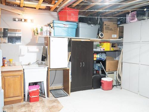 Garage - 9 Route Lauzier, Kamouraska, QC - Indoor Photo Showing Basement