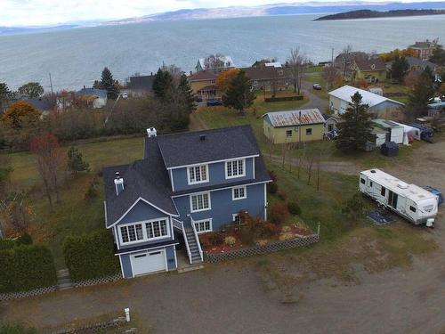 Photo aÃ©rienne - 9 Route Lauzier, Kamouraska, QC - Outdoor With Body Of Water