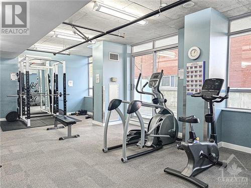 179 George Street Unit#1809, Ottawa, ON - Indoor Photo Showing Gym Room