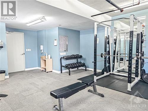 1809 - 179 George Street, Ottawa, ON - Indoor Photo Showing Gym Room