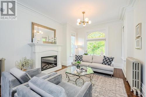 138 Dublin Street N, Guelph, ON - Indoor Photo Showing Living Room With Fireplace