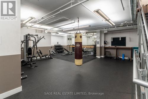 717 - 333 Adelaide Street E, Toronto, ON - Indoor Photo Showing Gym Room