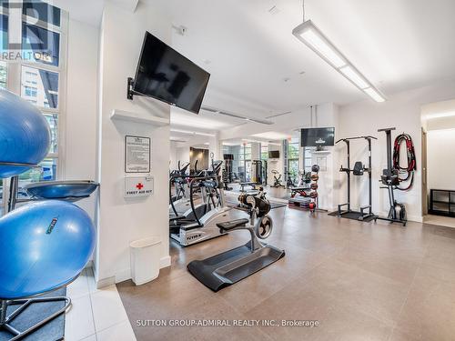 134 - 380 Macpherson Avenue, Toronto, ON - Indoor Photo Showing Gym Room