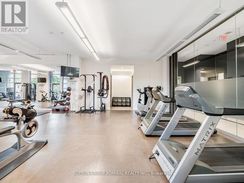 134 - 380 Macpherson Avenue, Toronto, ON - Indoor Photo Showing Gym Room