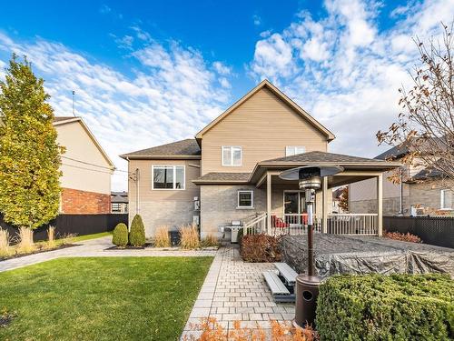 Backyard - 3620 Rue Du Tamaris, Saint-Bruno-De-Montarville, QC - Outdoor With Deck Patio Veranda