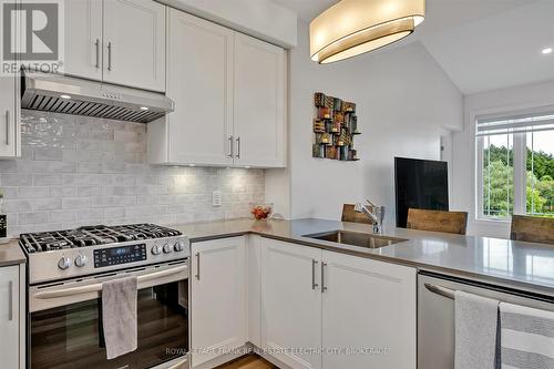 100 - 80 Marsh Avenue, Peterborough (Northcrest), ON - Indoor Photo Showing Kitchen With Double Sink With Upgraded Kitchen