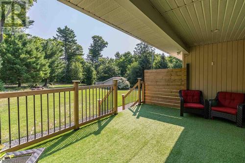 668 Fifth Lin, Sault Ste Marie, ON - Outdoor With Deck Patio Veranda With Exterior