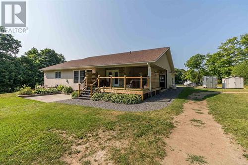 668 Fifth Lin, Sault Ste Marie, ON - Outdoor With Deck Patio Veranda