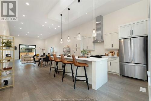 592 Lily Mac Boulevard, Windsor, ON - Indoor Photo Showing Kitchen With Upgraded Kitchen