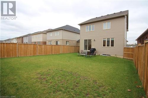 Back of property with a yard - 96 Elliot Avenue E, Fergus, ON - Outdoor With Exterior