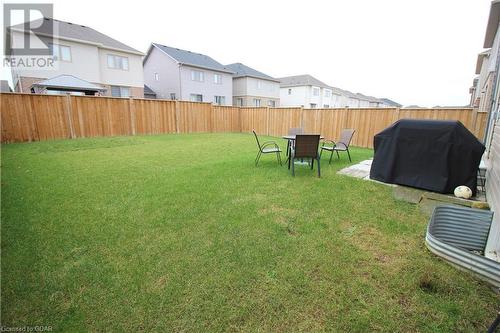 View of yard - 96 Elliot Avenue E, Fergus, ON - Outdoor With Backyard