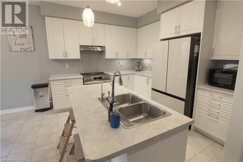 96 Elliot Avenue E, Fergus, ON - Indoor Photo Showing Kitchen With Double Sink