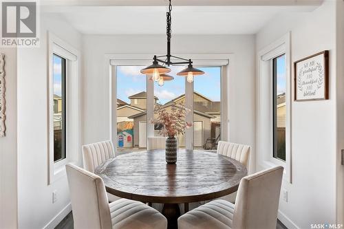 734 Kolynchuk Court, Saskatoon, SK - Indoor Photo Showing Dining Room