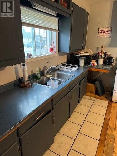 472 Zealand, Iroquois Falls, ON - Indoor Photo Showing Kitchen With Double Sink