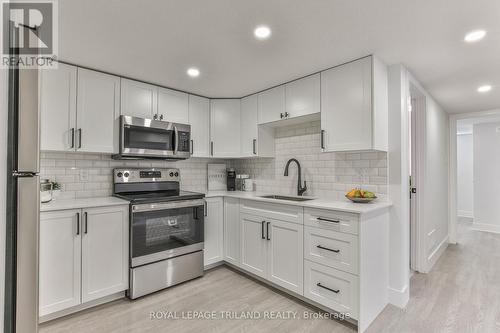 168 Hale Street, London, ON - Indoor Photo Showing Kitchen With Stainless Steel Kitchen With Upgraded Kitchen