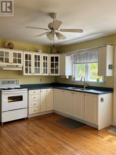 133 Middleton Avenue, Bell Island, NL - Indoor Photo Showing Kitchen With Double Sink