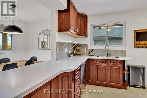 907 Rosehill Drive, Peterborough (Northcrest), ON - Indoor Photo Showing Kitchen With Double Sink