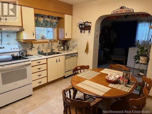 333 Chaleur Street, Dalhousie, NB - Indoor Photo Showing Kitchen With Double Sink