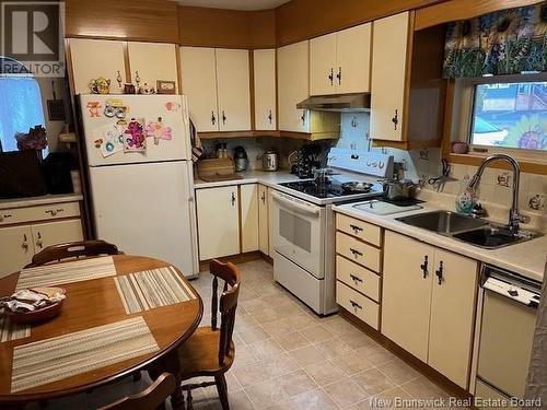 333 Chaleur Street, Dalhousie, NB - Indoor Photo Showing Kitchen With Double Sink